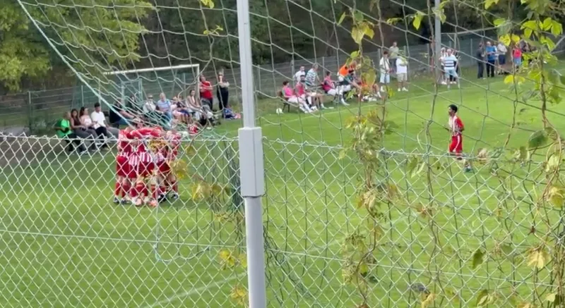 Jubel nach dem 1:0